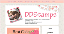 Desktop Screenshot of ddstamps.com